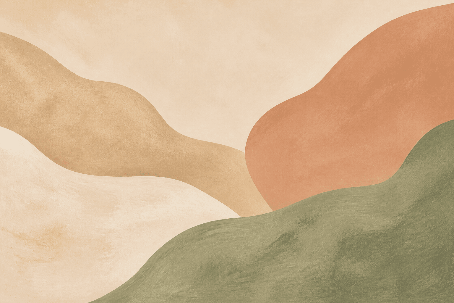 Abstract in earth tones