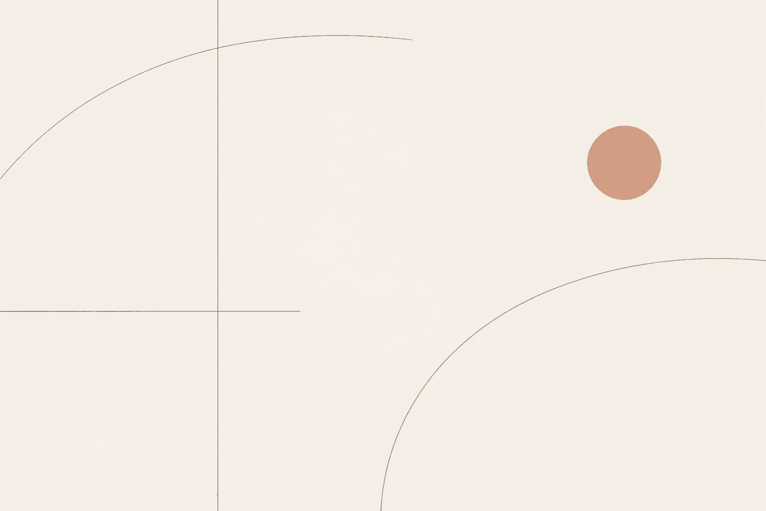Sparse lines and a single circle