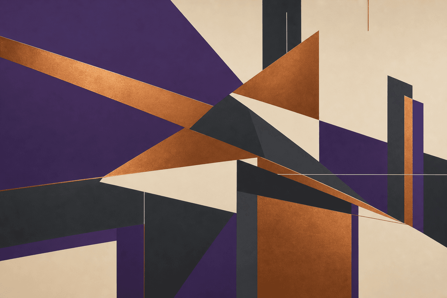 Constructivist planes in violet