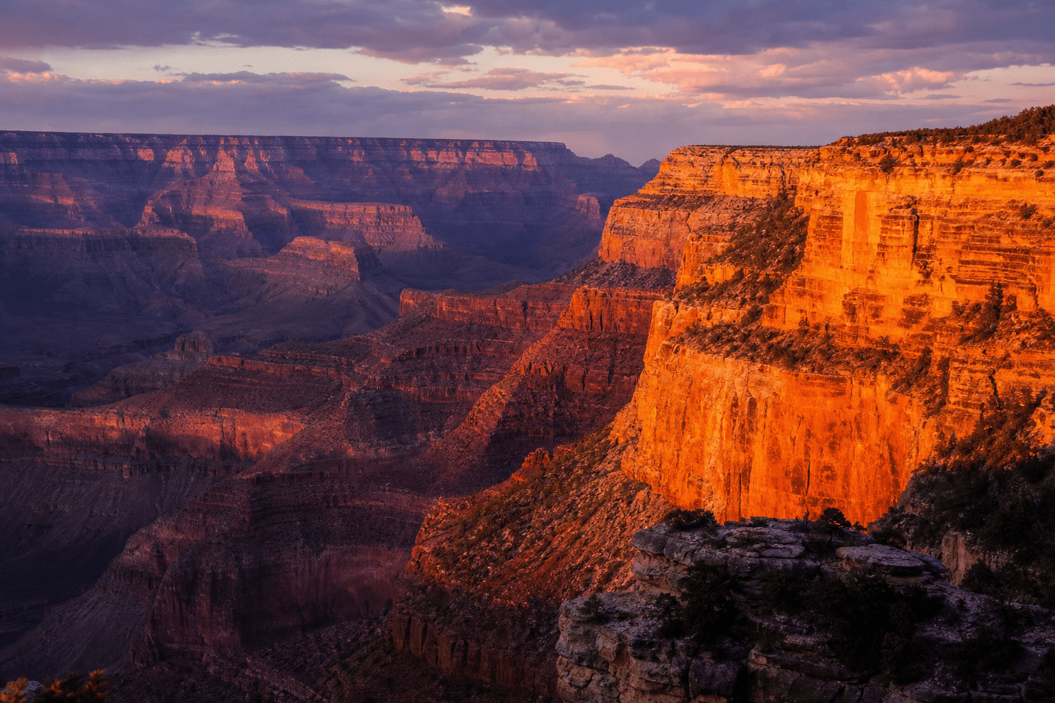 Grand Canyon at sunset