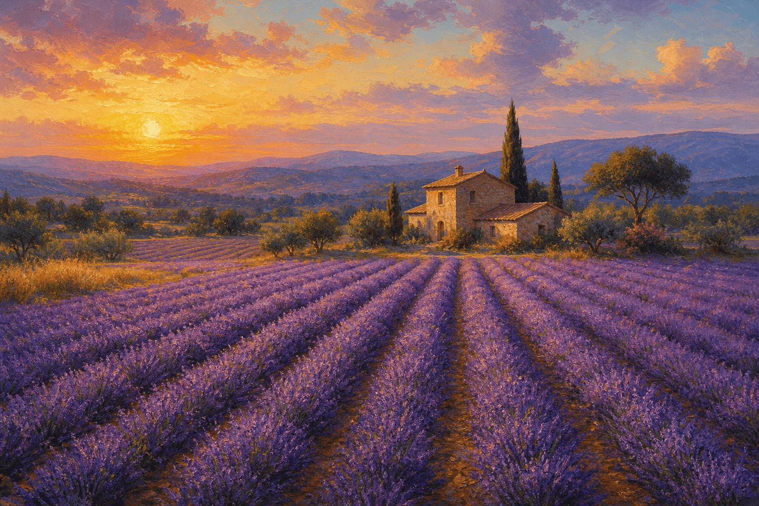Lavender fields in Provence